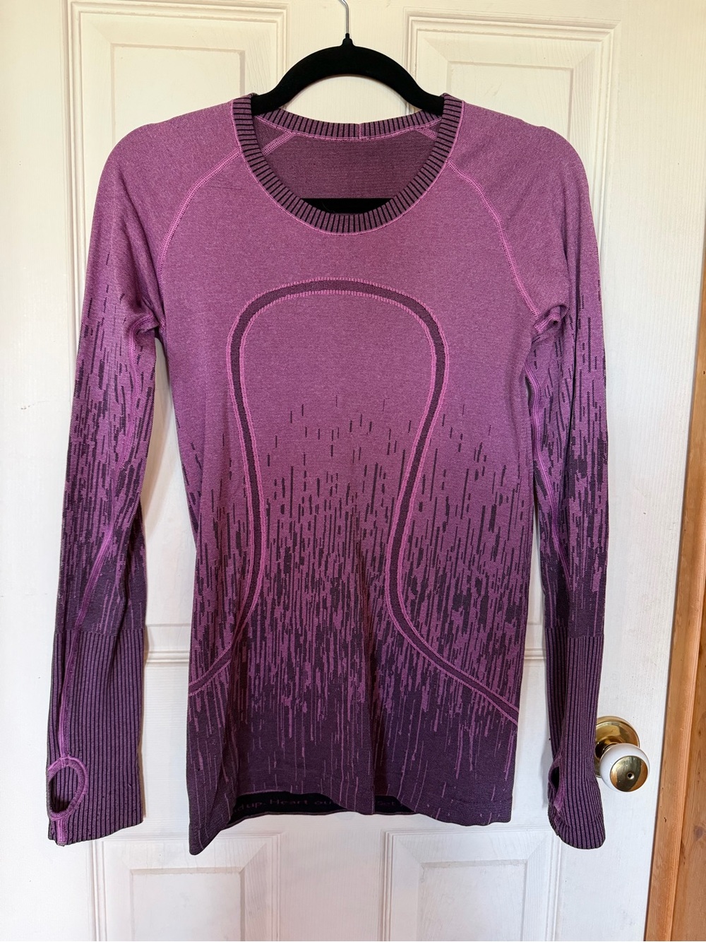 Lululemon swiftly tech long sleeve top hip length